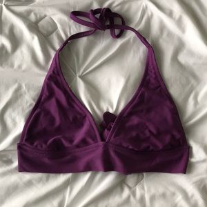 Purple Bikini Top